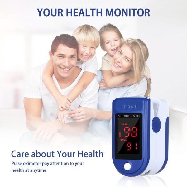 Fingertip Pulse Oximeter – Oxygen & Pulse Rate Monitor – photo 6