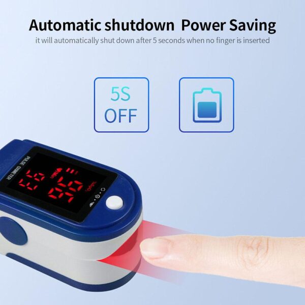Fingertip Pulse Oximeter – Oxygen & Pulse Rate Monitor – photo 4